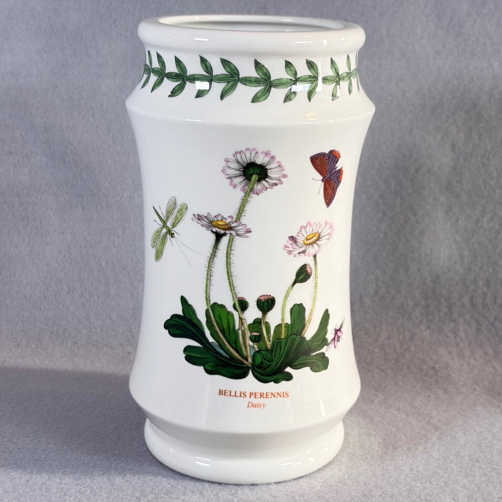 Portmeirion Botanic Garden Bellis Perennis Daisy Utensil Holder England Retired